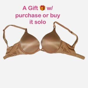 Victorias Secret Bombshell Add-2-Cups Push-Up Bra 30D Beige